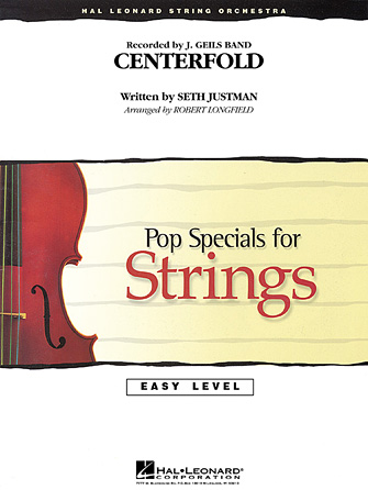 Product Cover for Centerfold  Easy Pop Specials For Strings  by Hal Leonard