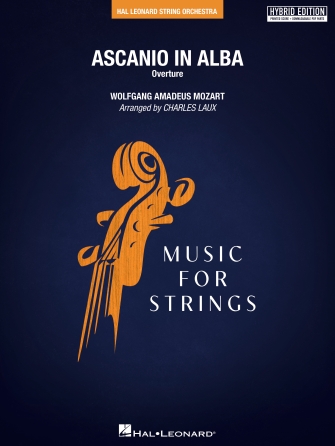 Cover for Ascanio In Alba Overture (hybrid Edition) : Music for String Orchestra by Hal Leonard