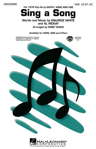 Sing A Song (arr. Kirby Shaw)