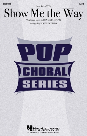 Product Cover for Show Me the Way  Pop Choral Series  by Hal Leonard