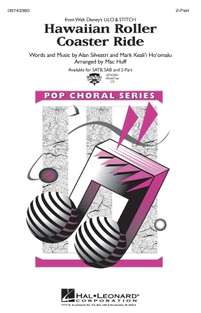 Product Cover for Hawaiian Roller Coaster Ride from Lilo & Stitch Disney Choral Octavo by Hal Leonard