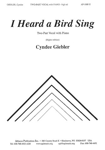 I Heard a Bird Sing (Sheet Music) Alliance Series (8771437) by Hal