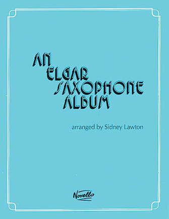 Product Cover for An Elgar Saxophone Album  Music Sales America  by Hal Leonard