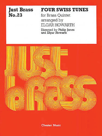 Product Cover for Four Swiss Tunes (Just Brass No.23)  Music Sales America  by Hal Leonard