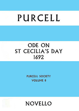 Product Cover for Ode On St Cecilia's Day 1692 Purcell Society Volume 8Full Score Music Sales America Softcover by Hal Leonard