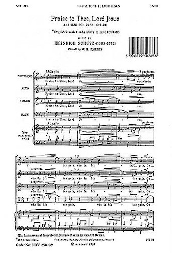 Product Cover for Praise to Thee Lord Jesus  Music Sales America  by Hal Leonard