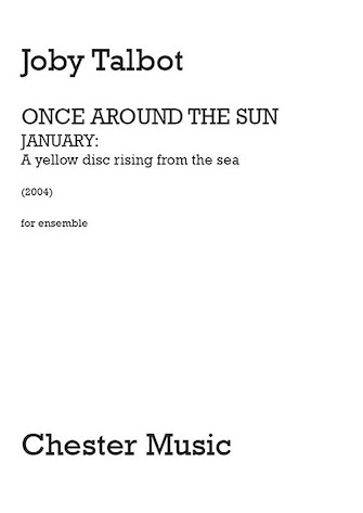 Product Cover for Once Around the Sun January: A Yellow Disc Rising from the Sea for Vibraphone, Violin, Cello and Piano Music Sales America  by Hal Leonard
