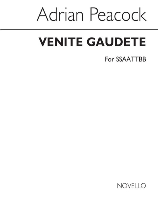 Product Cover for Venite, Gaudete SATB Choral  by Hal Leonard