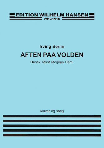 Product Cover for Aften Pa Volden (Easter Parade) Voice and Piano Music Sales America Softcover by Hal Leonard