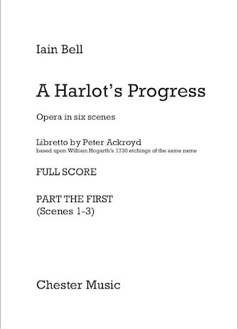 Product Cover for A Harlot's Progress Full Score Music Sales America Softcover by Hal Leonard