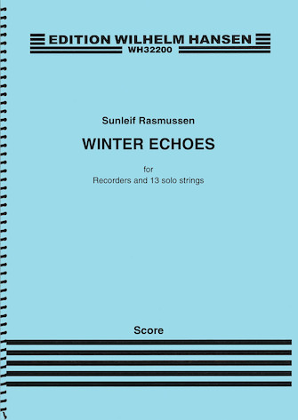 Product Cover for Winter Echoes for Recorder and 13 Solo Strings – Score Music Sales America  by Hal Leonard