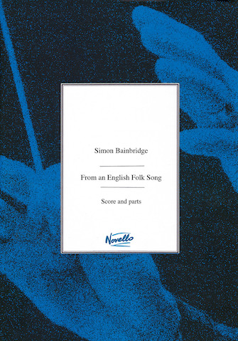Product Cover for From an English Folk Song for Soprano, Clarinet Duet, Viola and Cello Music Sales America Softcover by Hal Leonard