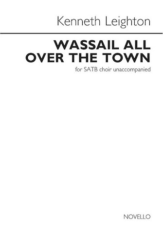 Product Cover for Wassail All over the Town for SATB Choir Unaccompanied Choral Octavo by Hal Leonard
