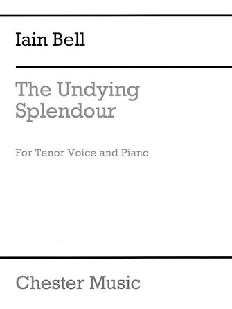 Product Cover for The Undying Splendour for Tenor Voice and Piano Music Sales America Softcover by Hal Leonard