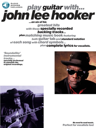 Product Cover for Play Guitar With... John Lee Hooker  Guitar General Merchandise by Hal Leonard