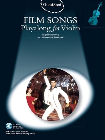 Product Cover for Guest Spot: Film Songs  Violin General Merchandise by Hal Leonard