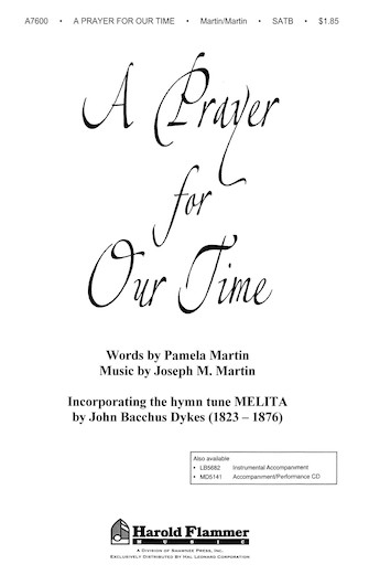 Product Cover for A Prayer for Our Time  Choral MP3 Full Performance by Hal Leonard