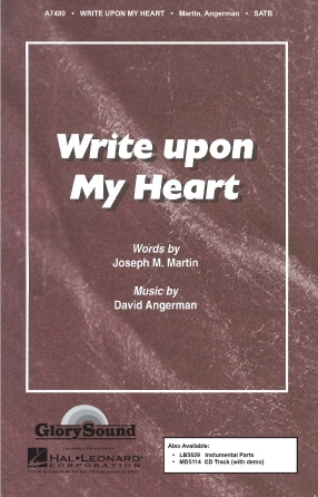 Product Cover for Write Upon My Heart  Shawnee Press  by Hal Leonard