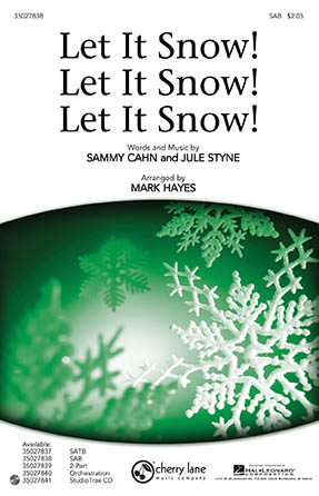 Product Cover for Let It Snow! Let It Snow! Let It Snow!  Choral  by Hal Leonard