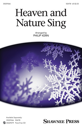 Product Cover for Heaven and Nature Sing  Choral  by Hal Leonard