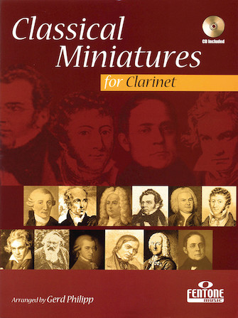 Product Cover for Classical Miniatures for Clarinet  Fentone Instrumental Books Softcover with CD by Hal Leonard