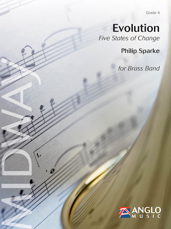 Product Cover for Evolution: Five States of Change Brass Band - Score and Parts Anglo Music Concert Band  by Hal Leonard