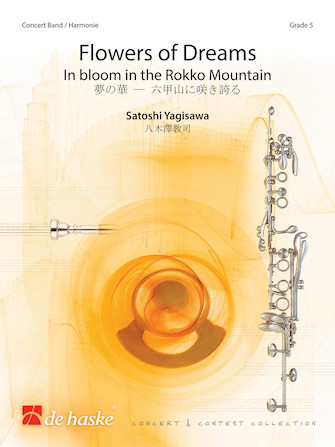 Product Cover for Flowers Of Dreams In Bloom in the Rokko Mountain De Haske Concert Band Softcover by Hal Leonard