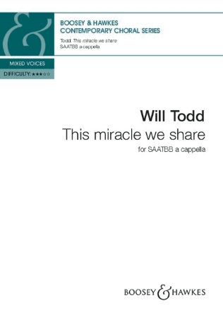 Product Cover for This Miracle We Share  Boosey & Hawkes Choral Octavo by Hal Leonard