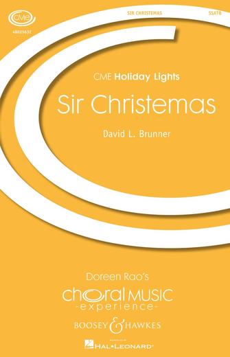 Product Cover for Sir Christemas CME Holiday Lights Boosey & Hawkes Choral Octavo by Hal Leonard