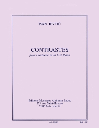 Contrastes (clarinet & Piano) Contrastes (clarinet & Piano)