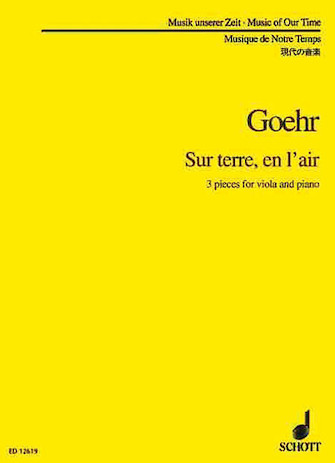 Product Cover for Sur Terre en l'Air Viola and Piano Schott  by Hal Leonard