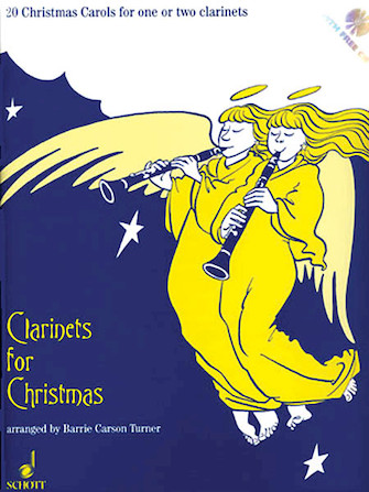 Product Cover for Clarinets for Christmas 20 Christmas Carols for One or Two Clarinets Schott  by Hal Leonard