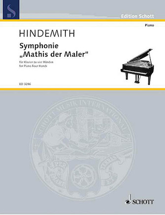 Product Cover for Mathis Der Maler Symphony Piano, 4 Hands Schott  by Hal Leonard