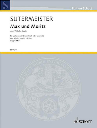 Product Cover for Max Und Moritz Vocal Score  Schott  by Hal Leonard