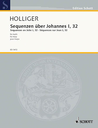 Product Cover for Sequenzen on John 1:32 Harp Solo Schott  by Hal Leonard