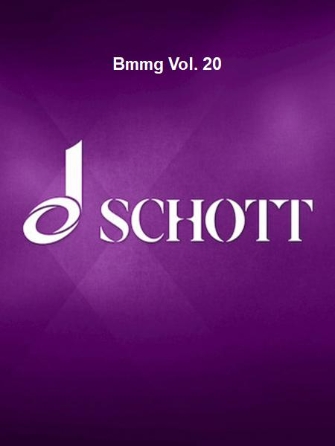 Product Cover for Bmmg Vol. 20  Schott  by Hal Leonard