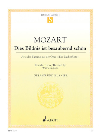 Product Cover for Dies Bildnis ist bezaubernd schön from The Magic Flute German Schott  by Hal Leonard