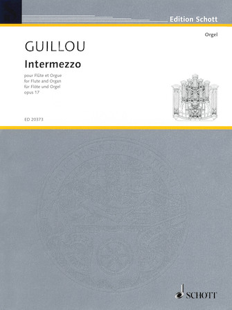 Product Cover for Intermezzo, Op. 17 (1969) Flute and Organ Woodwind  by Hal Leonard