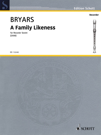 A Family Likeness For Recorder Sextett (tr Tr T T B B) Score A Family Likeness For Recorder Sextett (tr Tr T T B B) Score