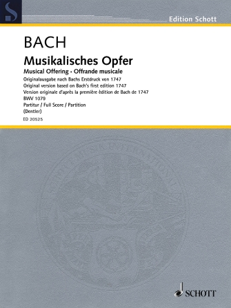 Musical Offering (Musical Sacrifice), BWV 1079