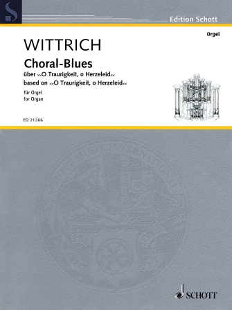 Choral-blues Based On o Traurigkeit, O Herzeleid Organ