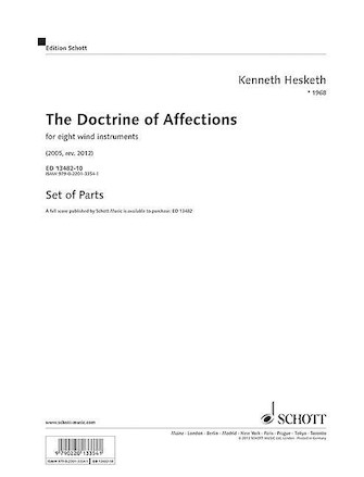 The Doctrine Of Affections For 8 Wind Instruments, Parts