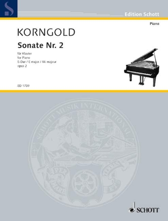 Product Cover for Piano Sonata No. 2 in E Major, Op. 2, No. 2  Schott Softcover by Hal Leonard