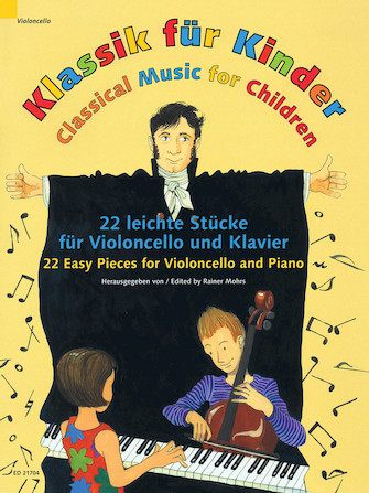 Product Cover for Classical Music for Children 22 Easy Pieces for Violoncello and Piano String Softcover by Hal Leonard