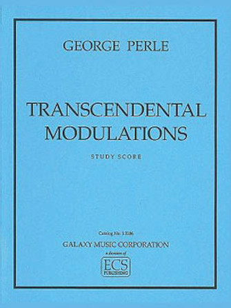 Transcendental Modulations (study Score)