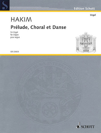 Product Cover for Prelude, Choral et Danse for Organ Organ Collection Softcover by Hal Leonard
