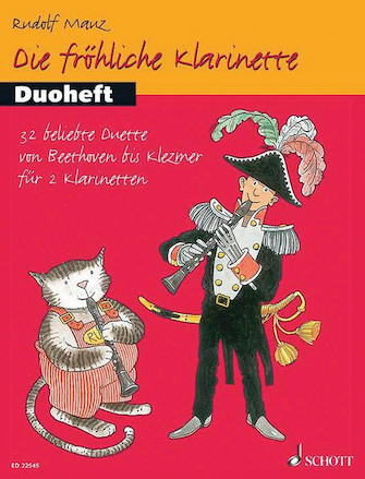Product Cover for Die Frohliche Klarinette for 2 Clarinets Woodwind Softcover by Hal Leonard