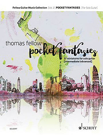 Product Cover for Pocket Fantasties 37 Miniatures for Solo Guitar Guitar Softcover by Hal Leonard