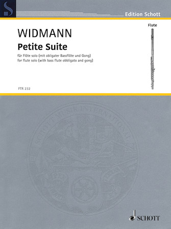 Product Cover for Petite Suite for flute solo (with bass flute obbligato and gong) Woodwind Solo Softcover by Hal Leonard