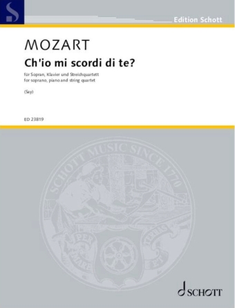 Cover for Ch'io Mi Scordi Di Te? : Schott by Hal Leonard